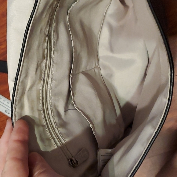 Thirty-one cross body purse bag -flaws Black Maroon - Picture 7 of 16